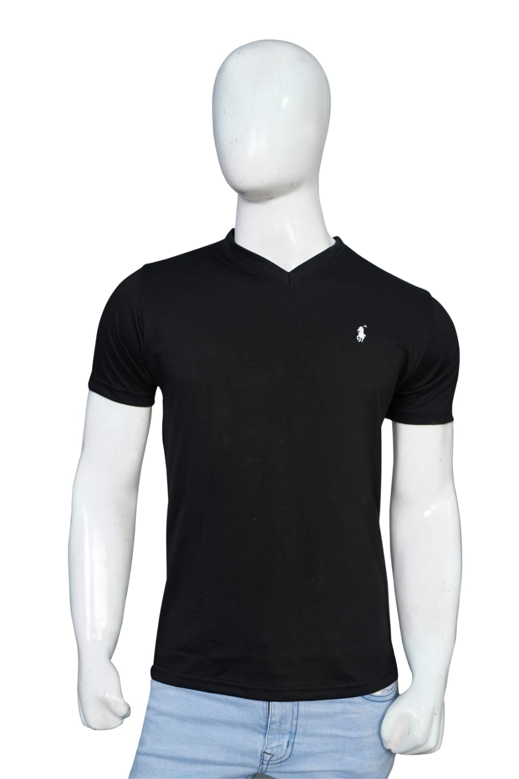 Premium Black V Neck T shirts