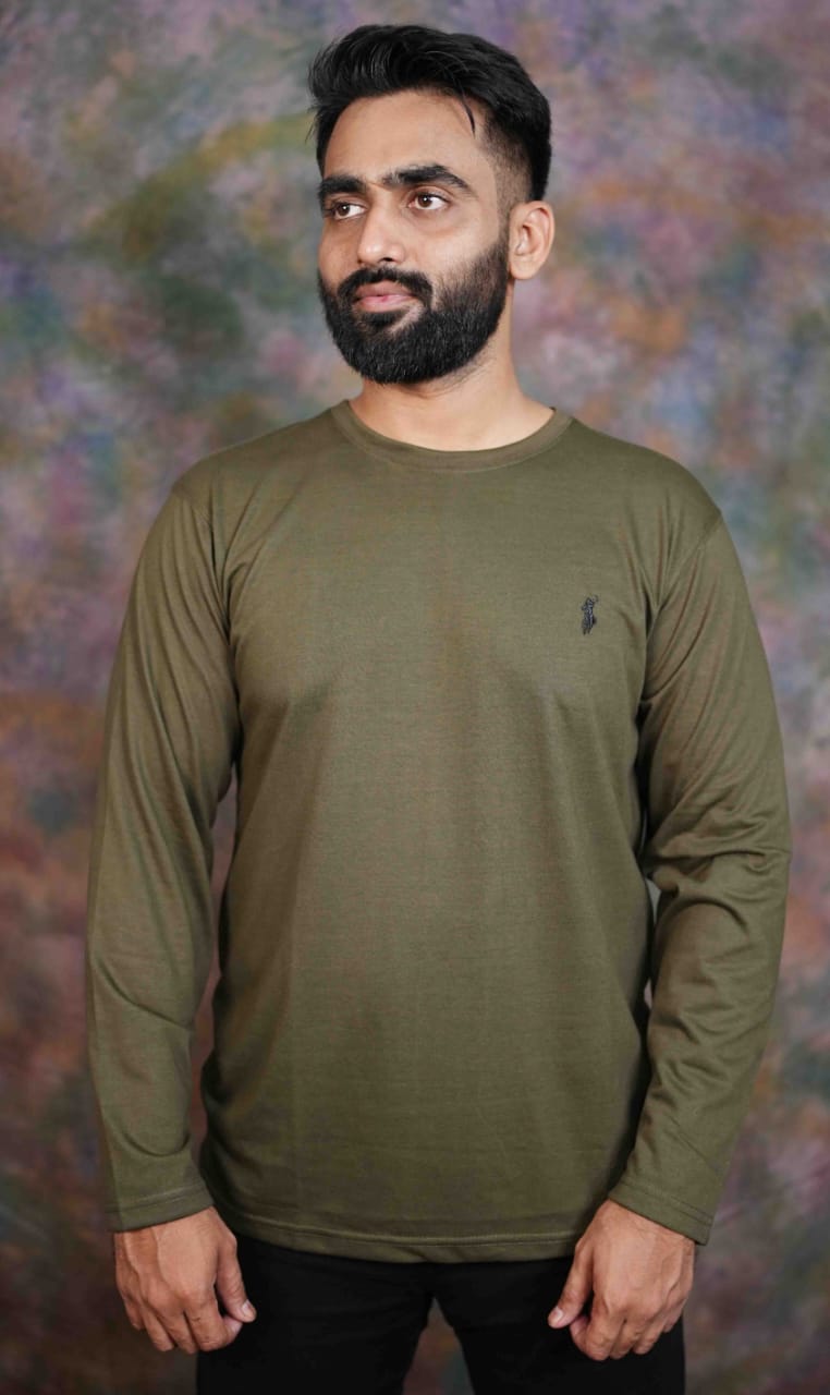 Men's Full Sleeves Crew Neck T shirts