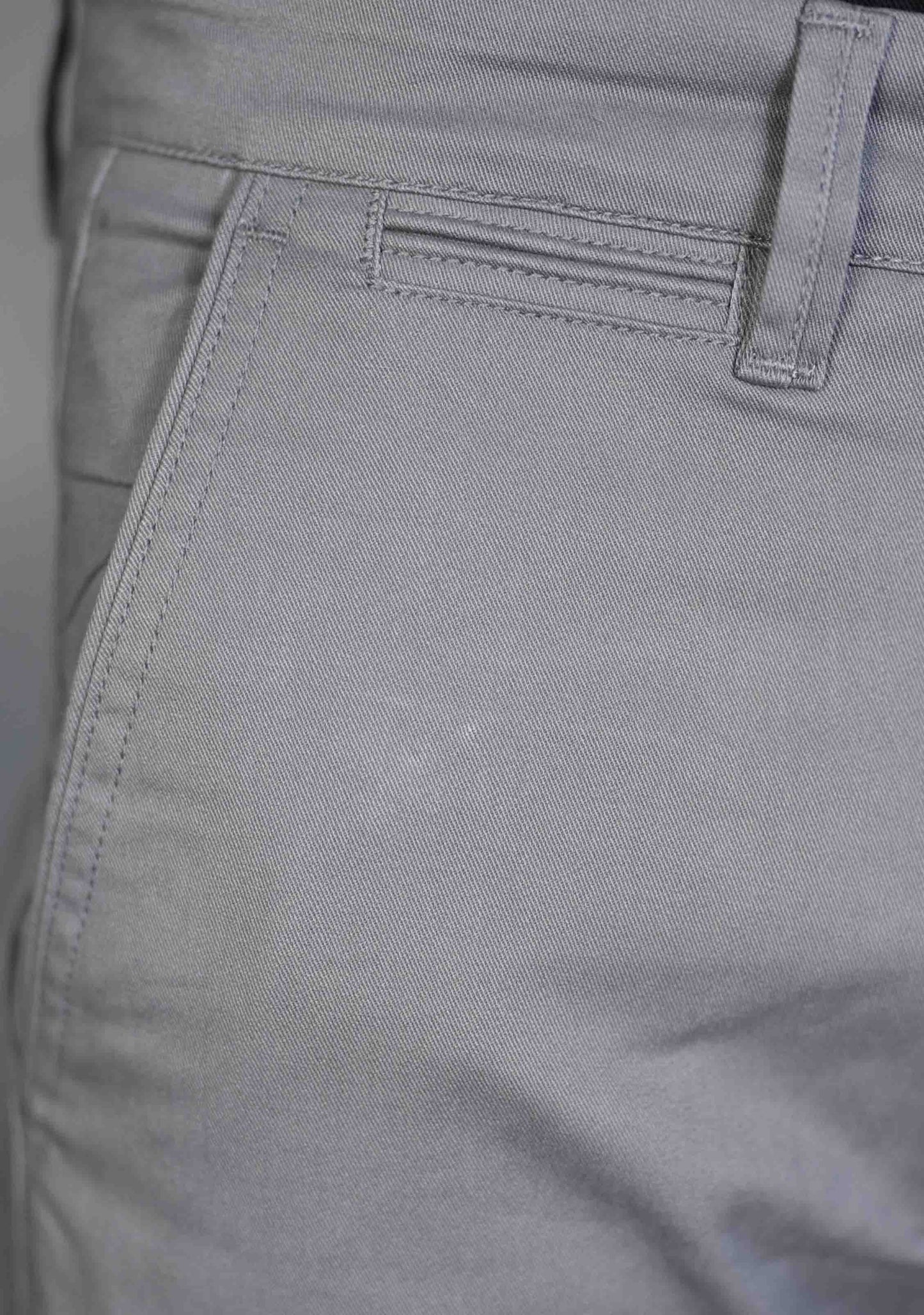 Light Grey Premium Cotton Chino Pants