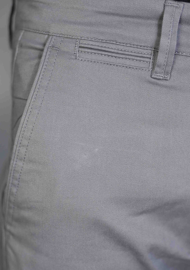 Light Grey Premium Cotton Chino Pants