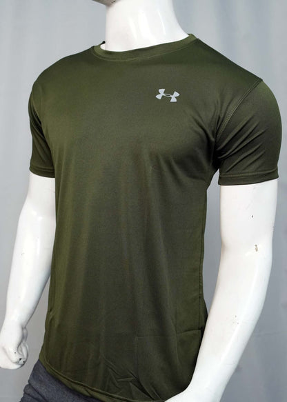 Green Dry Fit T shirts-alnoor cloths pk