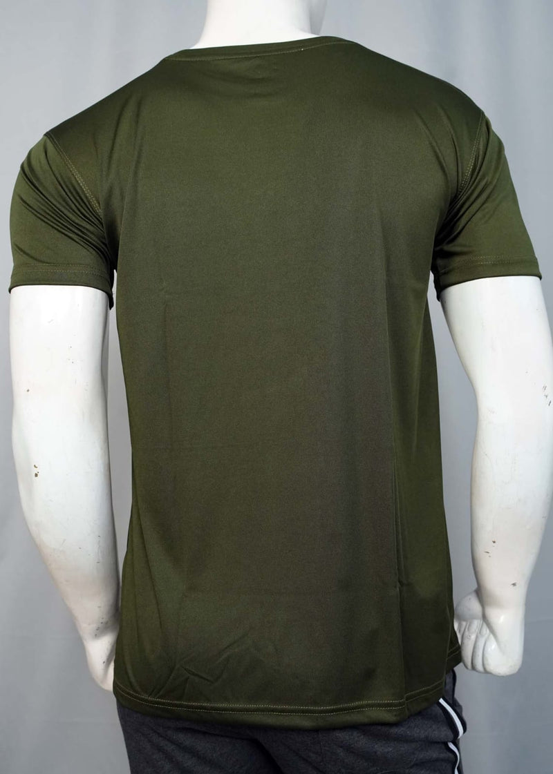 Green Dry Fit T shirts-alnoor cloths pk