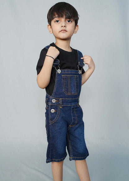 summer denim romper for kids