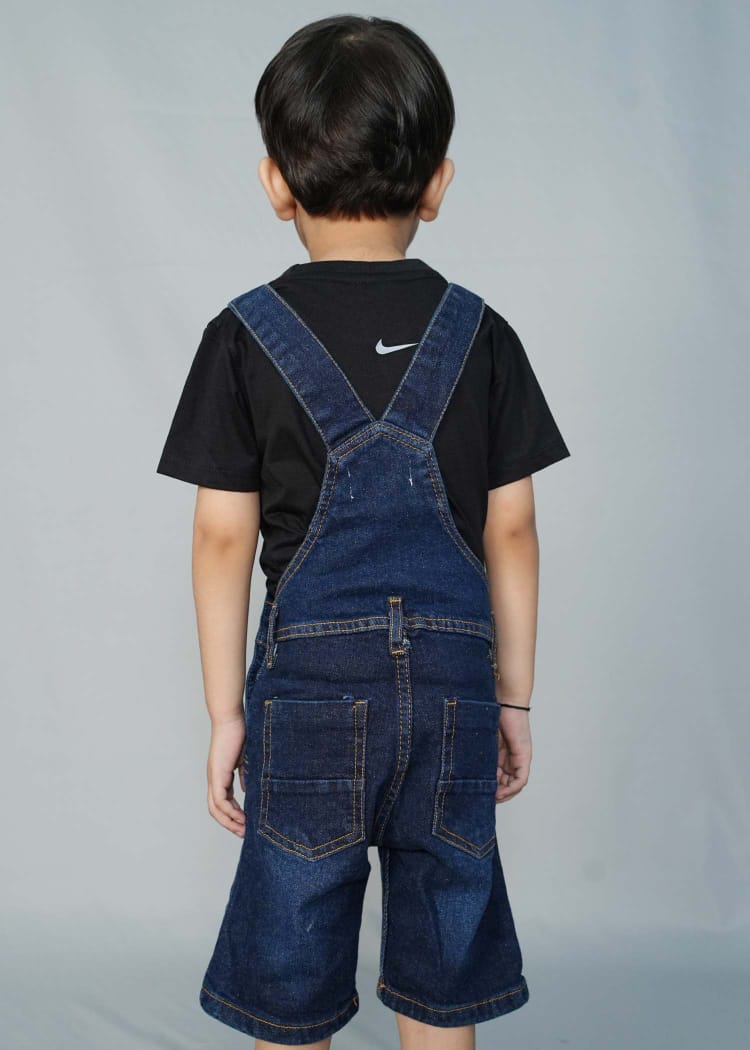 summer denim romper for kids