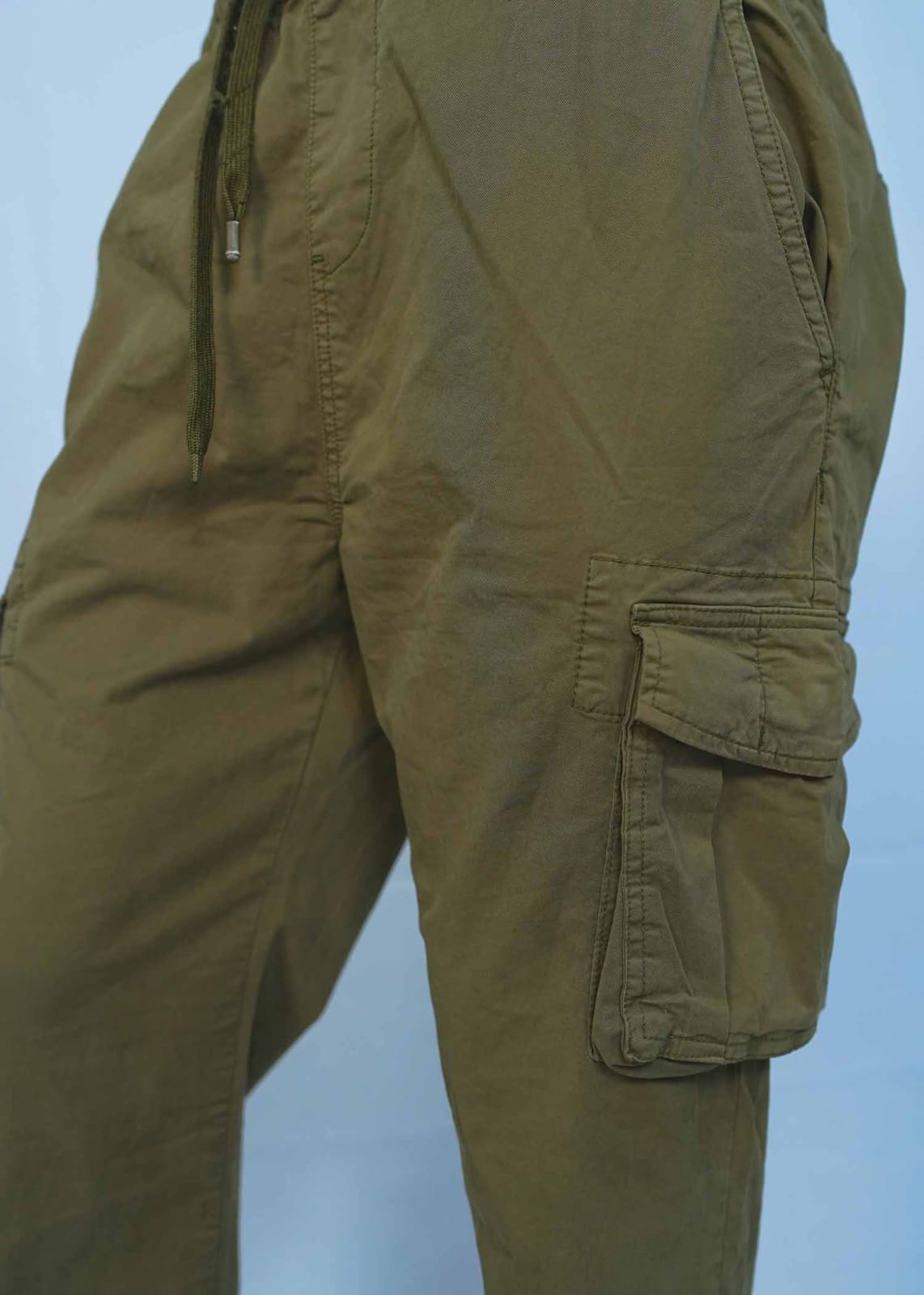 Premium Green Cotton Cargo