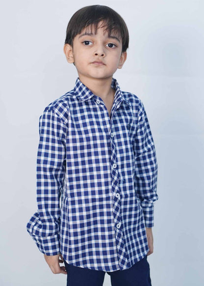 Boys Essential Premium Check Shirts