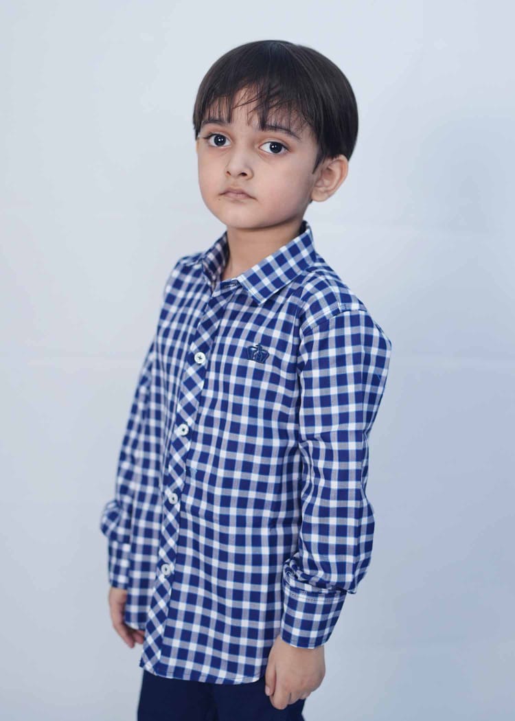 Boys Essential Premium Check Shirts