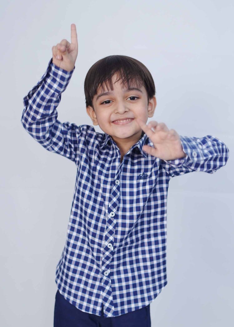 Boys Essential Premium Check Shirts