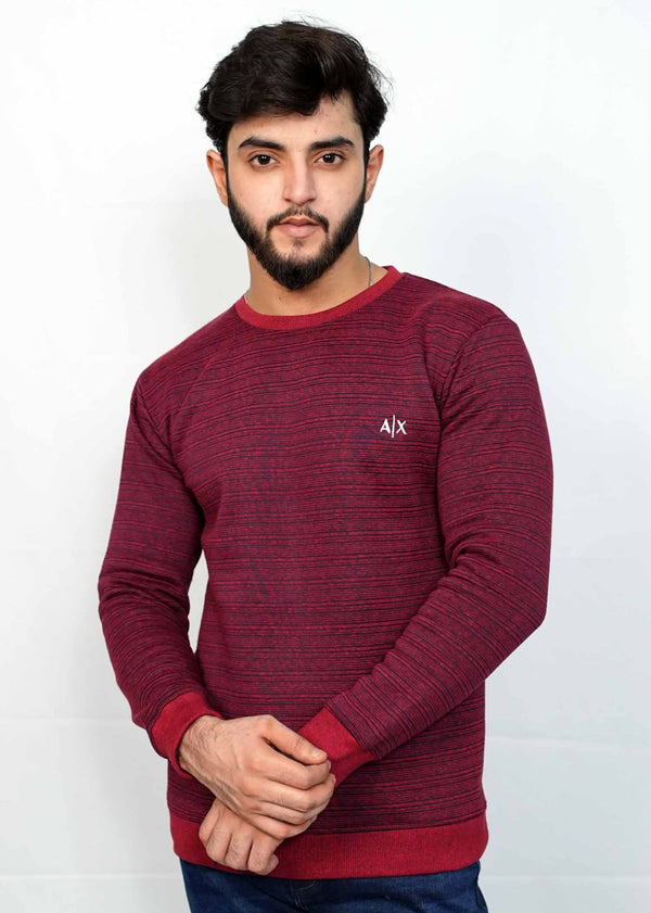 Premium Maroon Fleece Winter Sweat Shirts