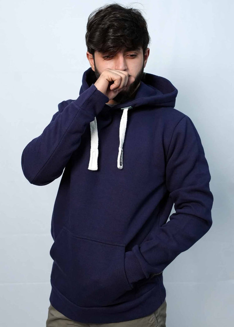 Navy Blue Basic Premium Hood