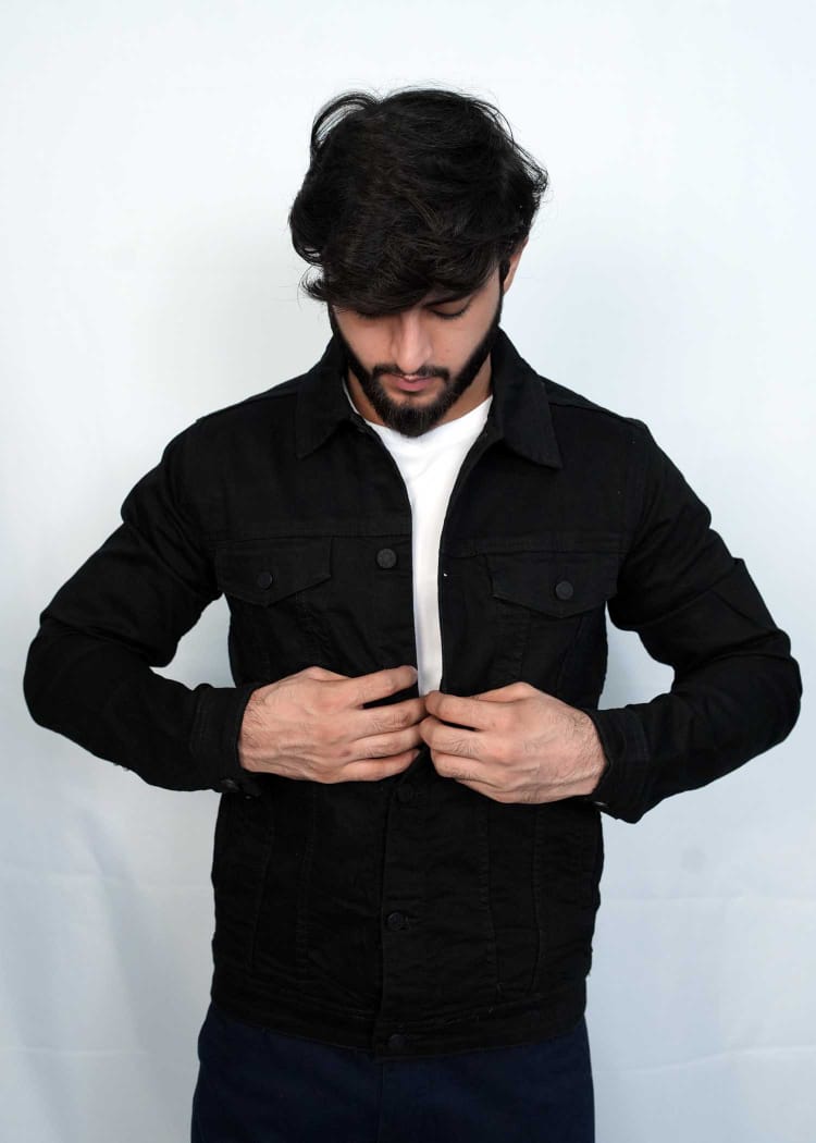 Fresh Black Premium Denim Jackets