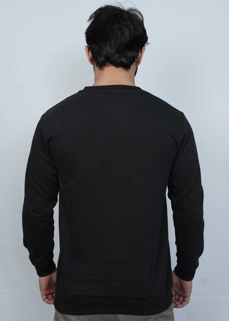 Black Classy Men's Sweat Shirts