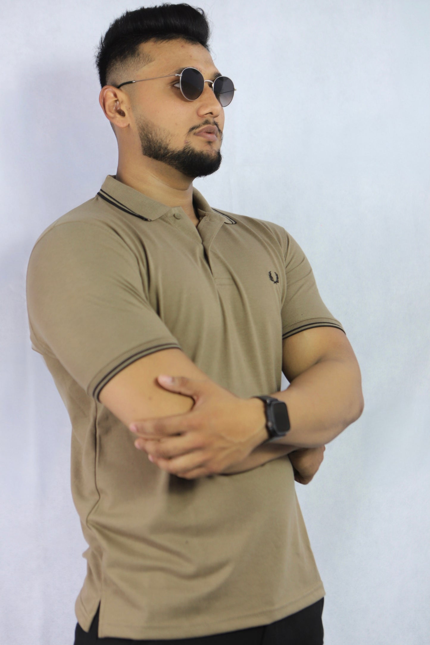  Mens Light Beige Luxury Men's Polo T-Shirts