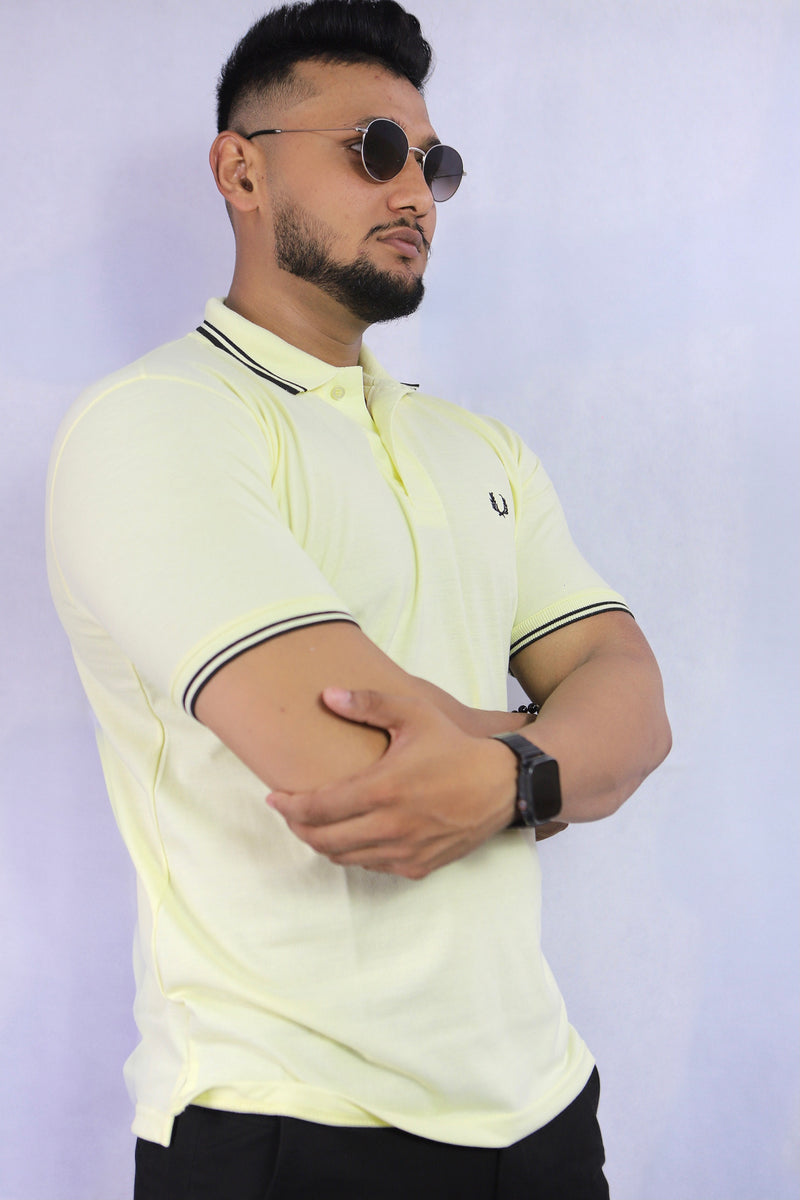 Fred Perry Lemon Polo T shirts