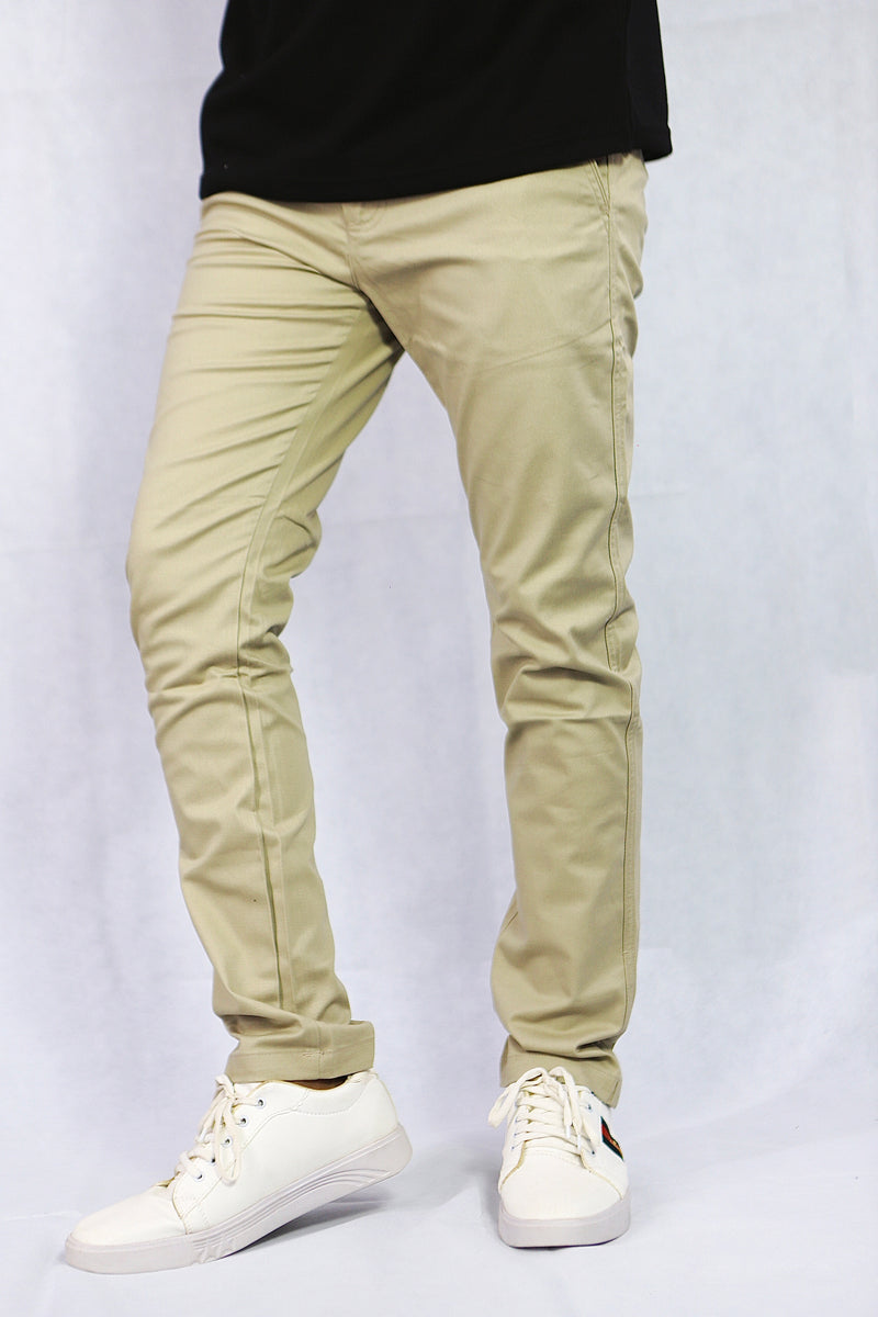 Fawn Color Premium Cotton Chino Pant