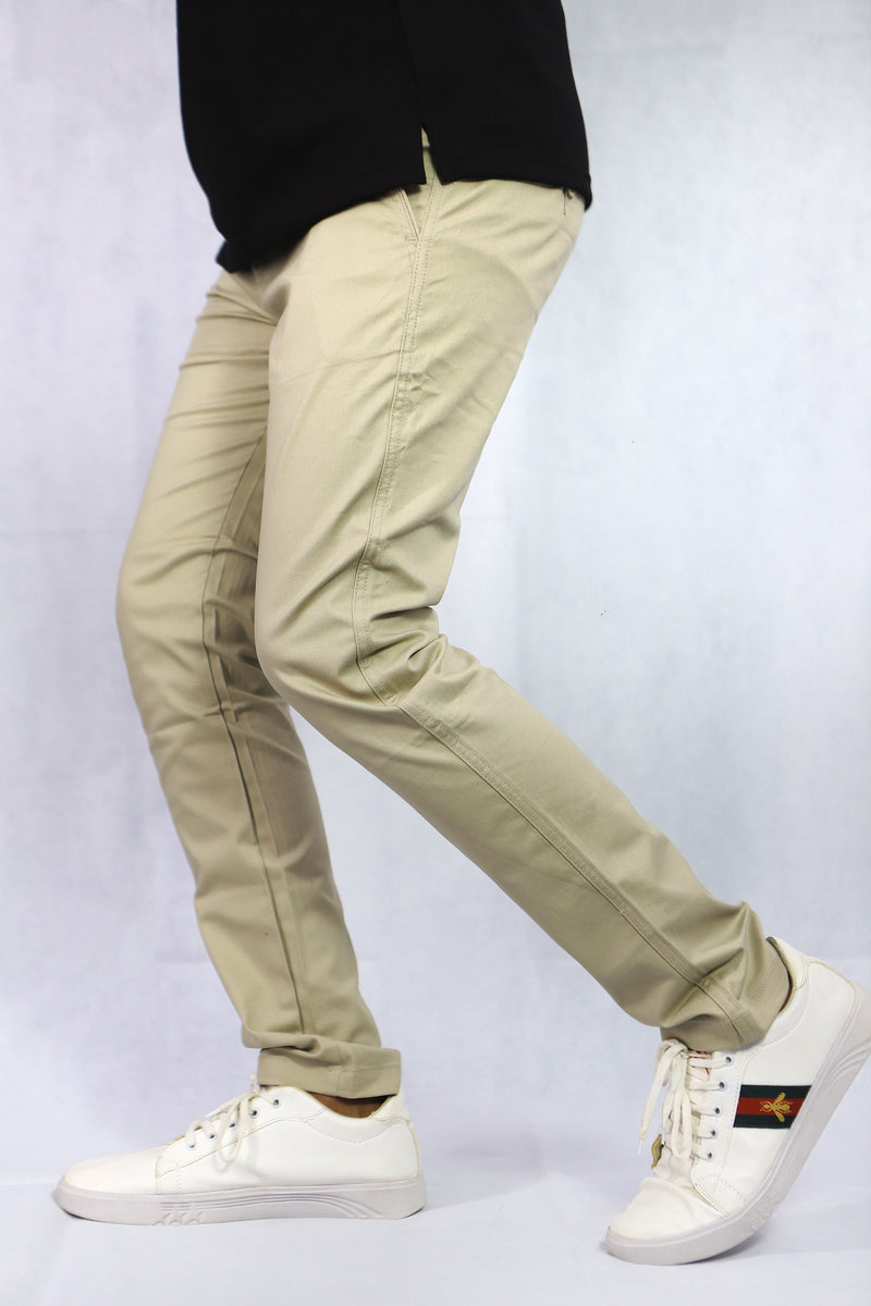 Fawn Color Premium Cotton Chino Pant