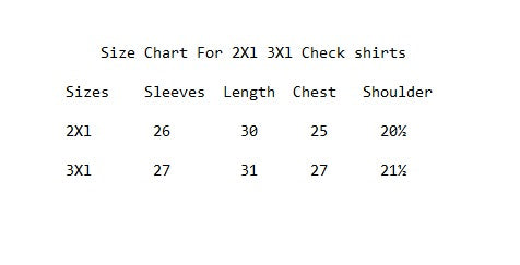 Free Size Comfortable Stylish Checkered shirts