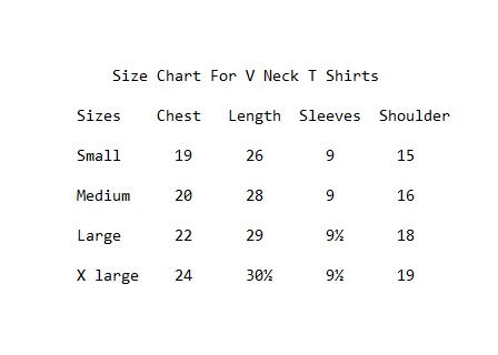 Premium Black V Neck T shirts