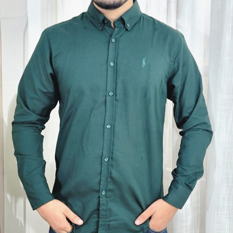 Army Green Casual Shirt