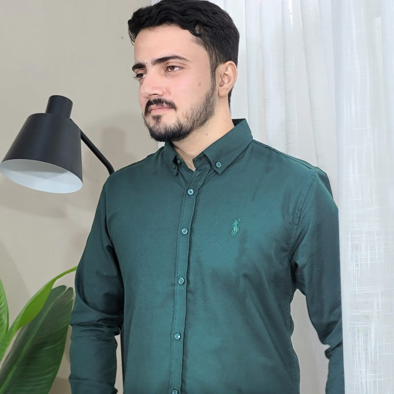 Army Green Casual Shirt