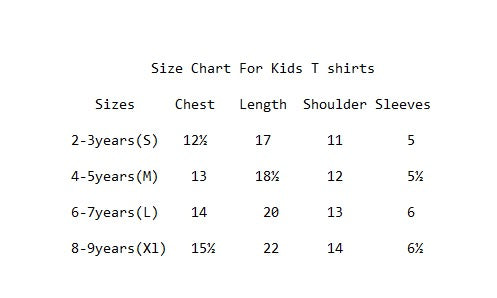 Kids Basic Black T shirts