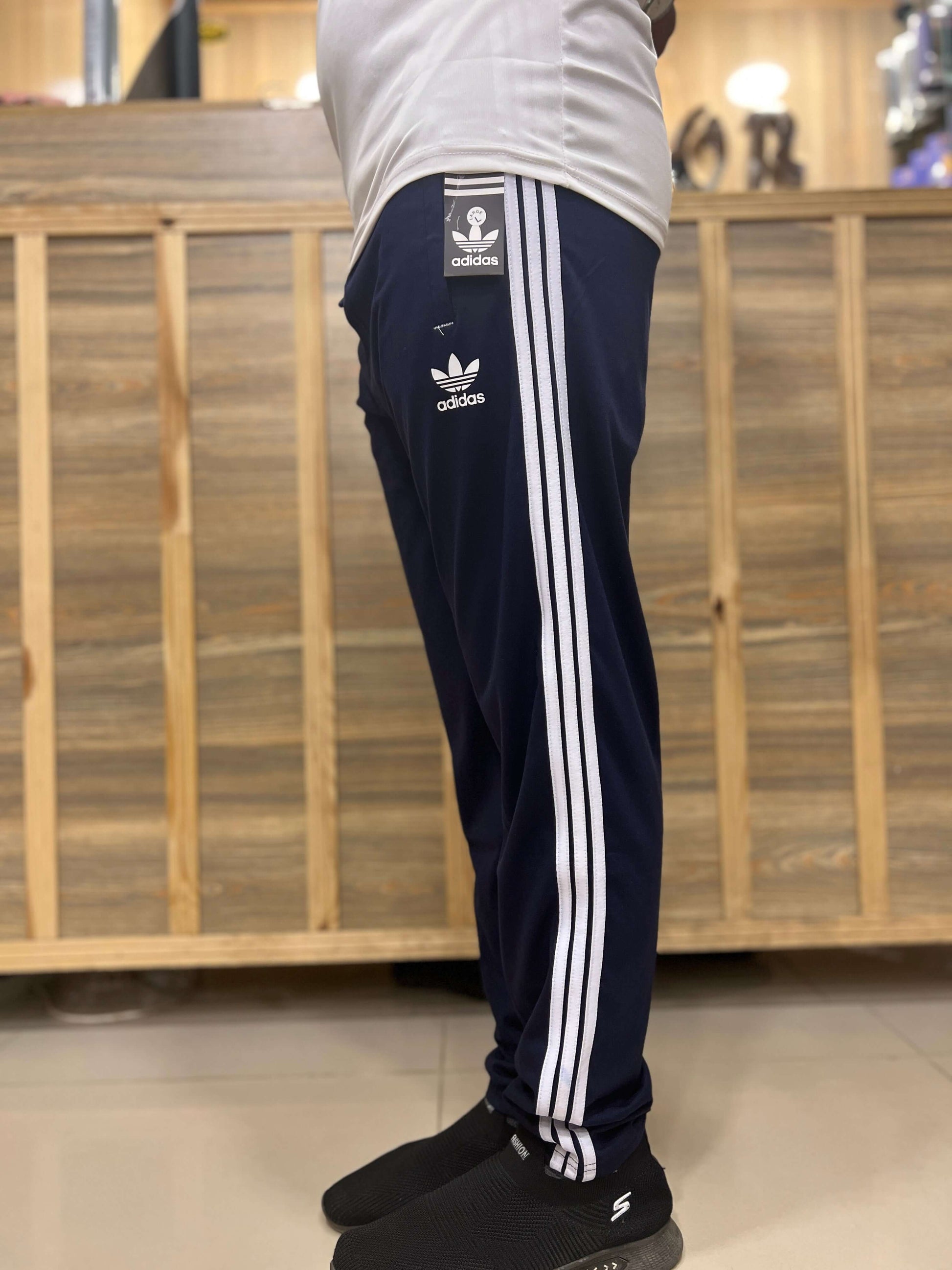  Adidas Navy Blue Trouser