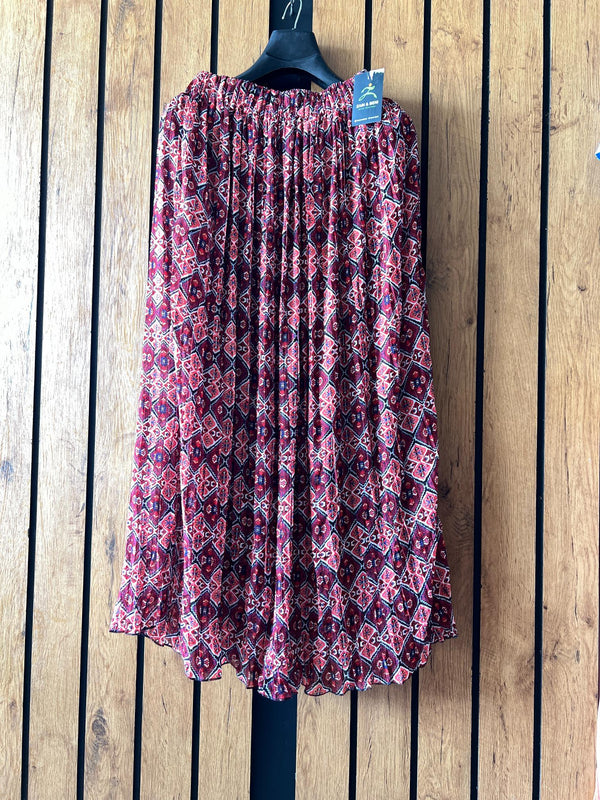 Women Maxi Skirt Floral Print