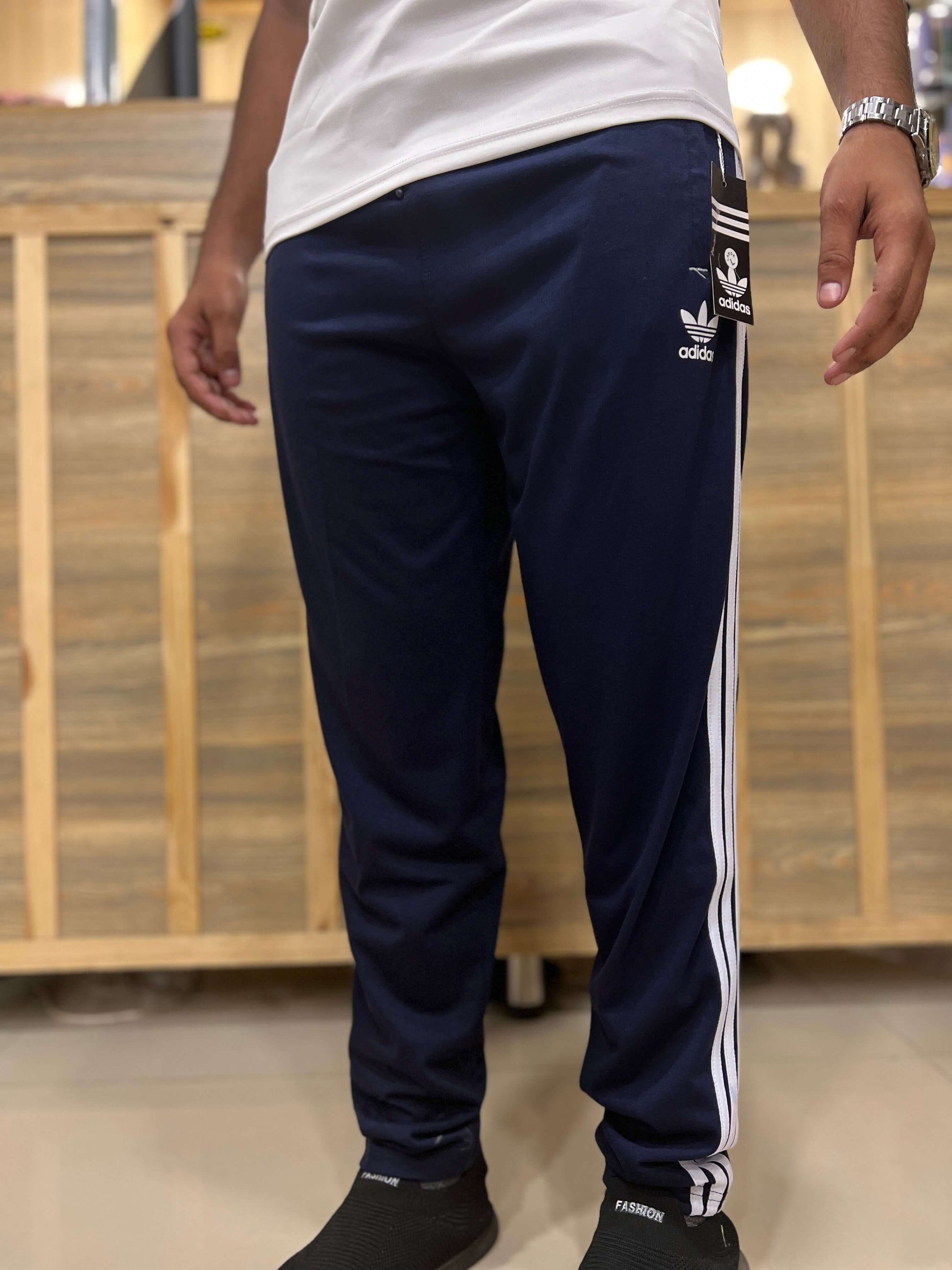  Adidas Navy Blue Trouser