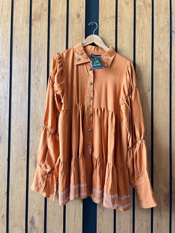 Ladies Casual Western Long tops