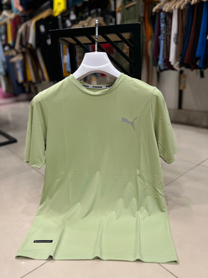 Fresh Mint Puma Gym/Sports T shirts