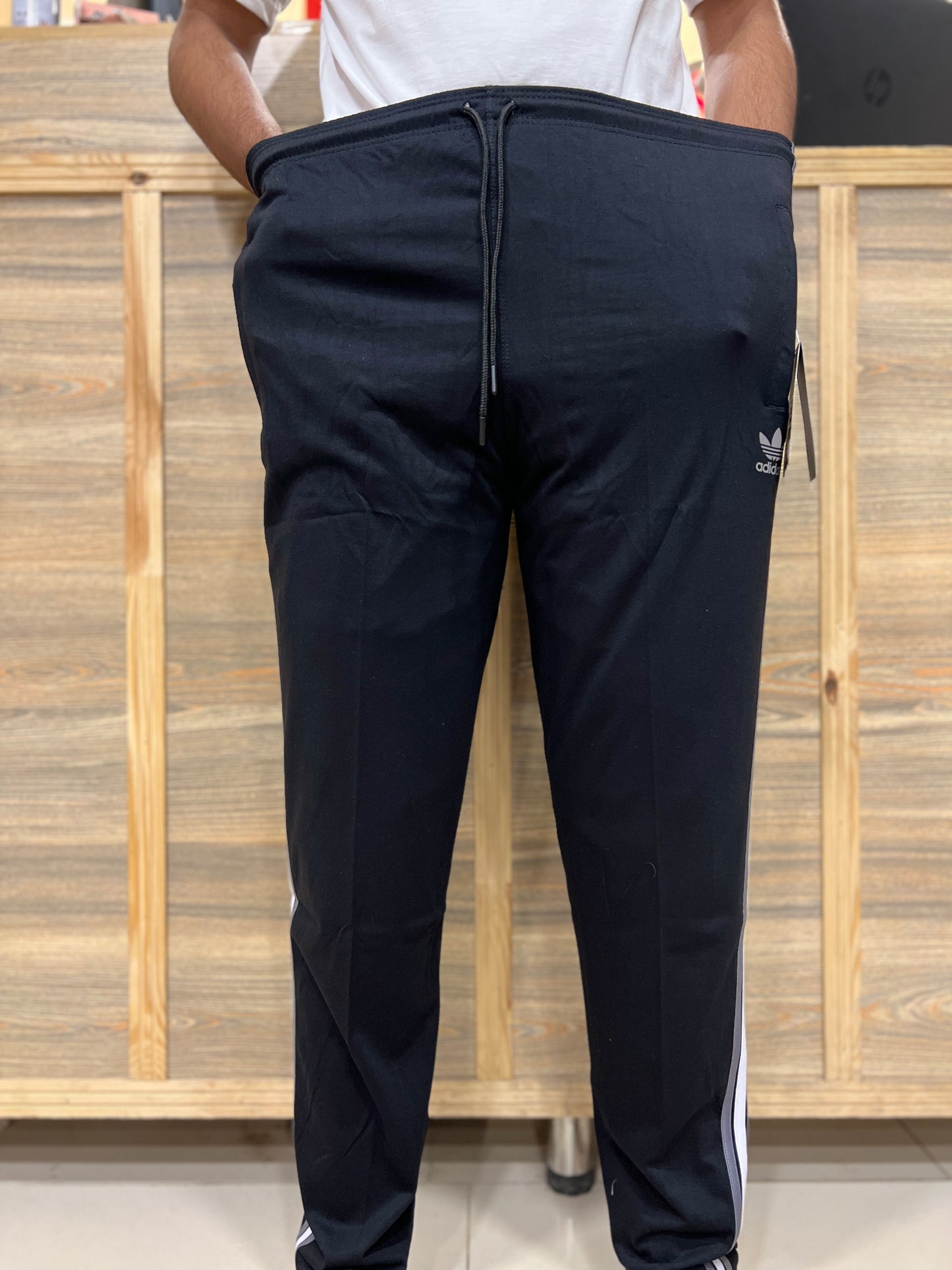 2Xl 3Xl Adidas Black Trouser