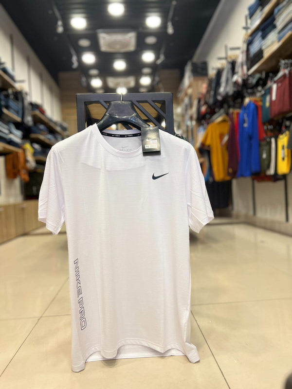 white Premium Dry Fit T shirts