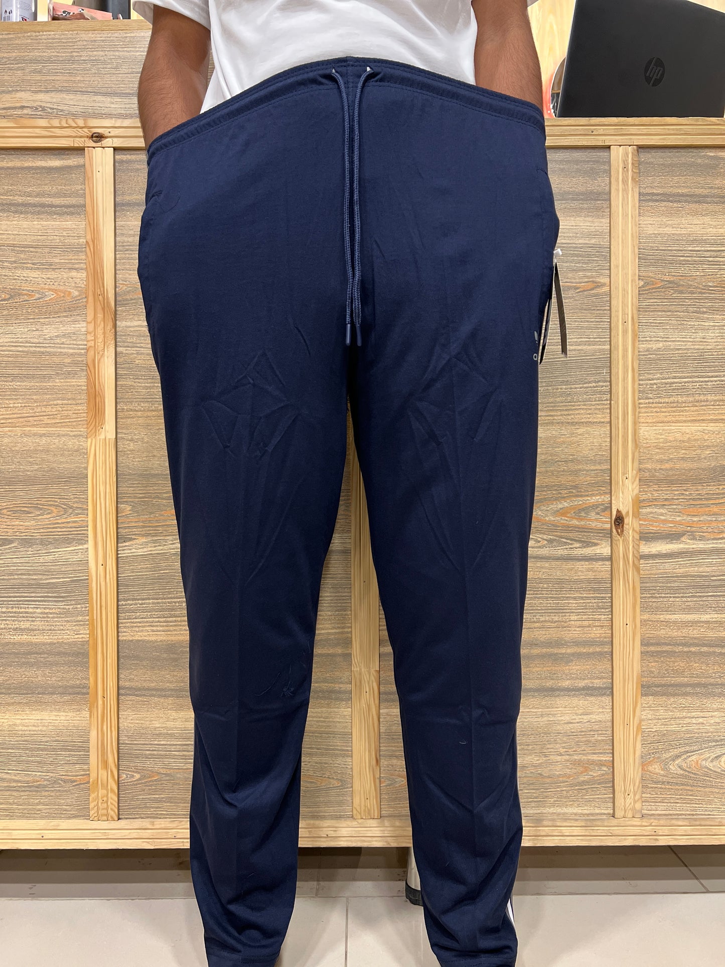 2Xl 3Xl Adidas Navy Trousers