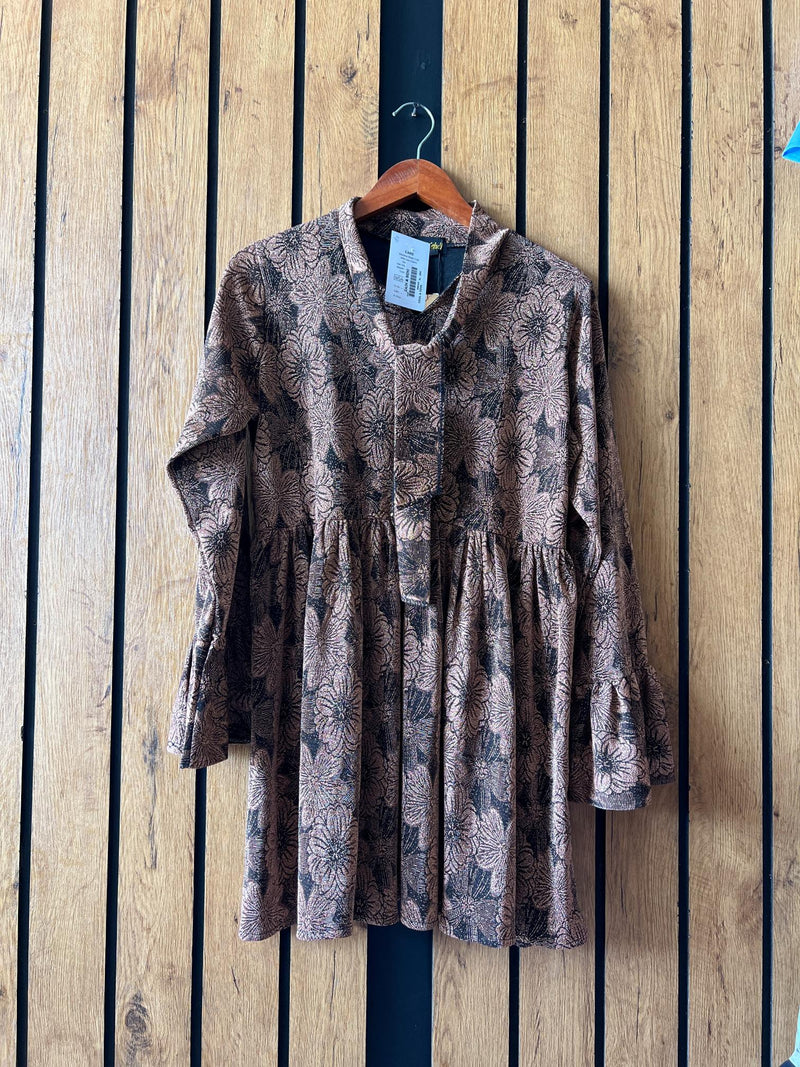  Ladies Cotton Printed Long Top