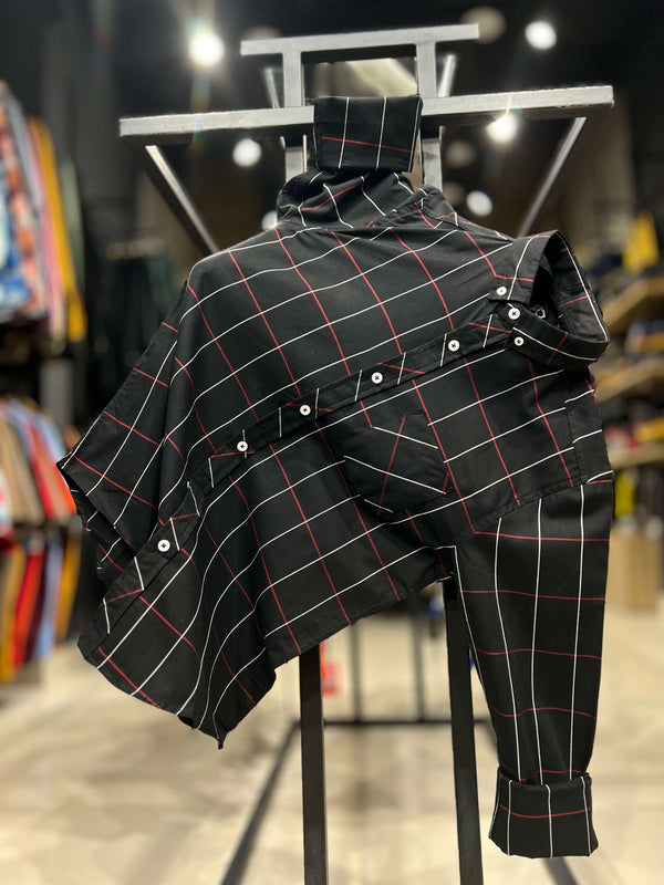 Men's Casual Checkered Shirt