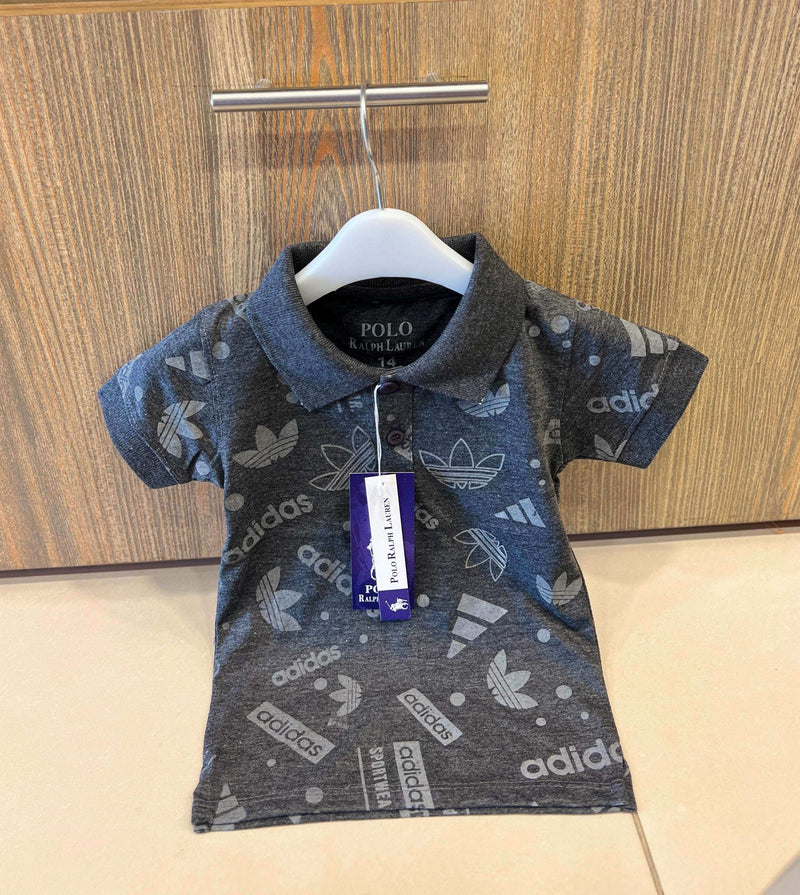 Boys Adidas Printed Polo T shirts