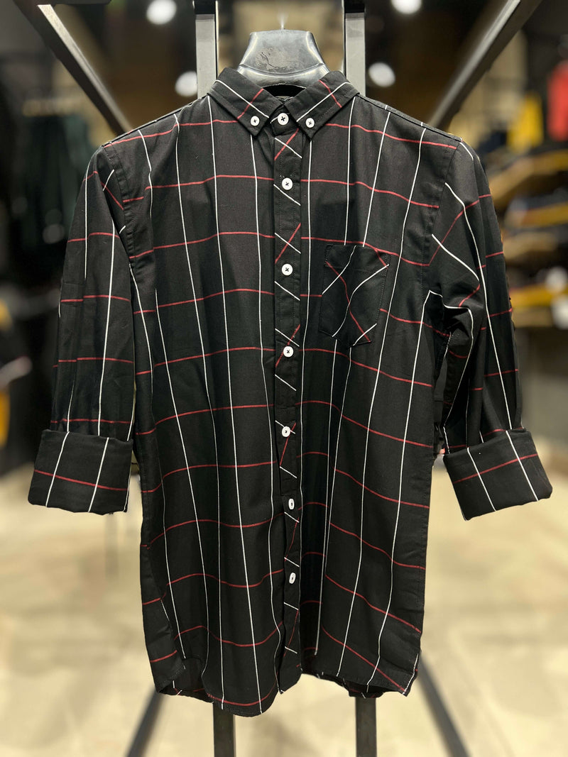 Men's Casual Checkered Shirt