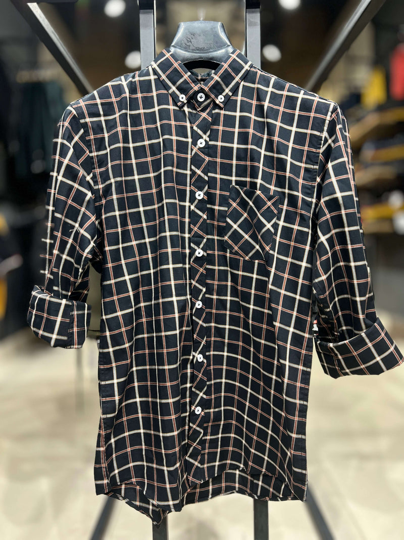 Men's Casual Checkered Shirt