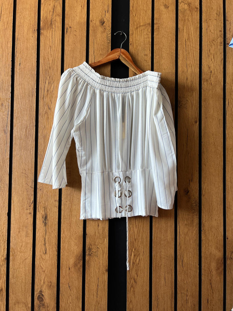 Loft white blouse online